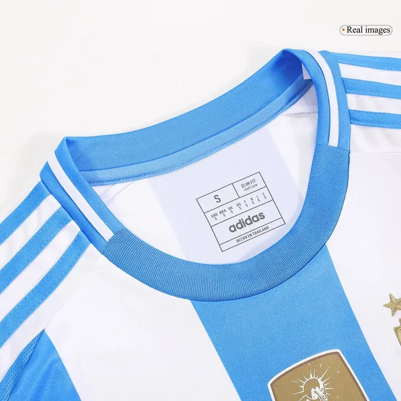 2024 Nation Argentina Home Jersey Messi #10 Di Maria #11 J.Álvarez #9 Copa America