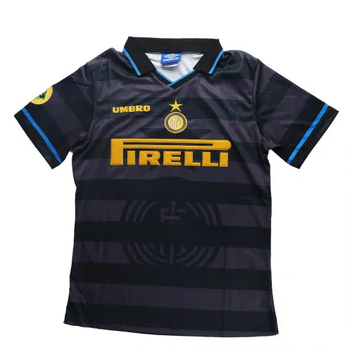 Inter Milan Ronaldo #10 Retro 1997-98 Jersey Europa League Away