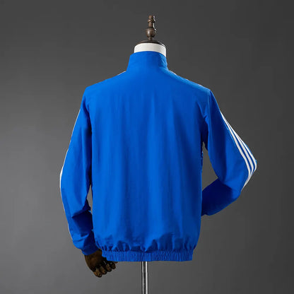 Colo Colo Reversible Jacket Windbreaker - White & Blue