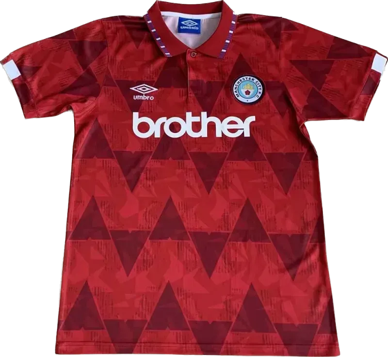 Manchester City 1990/92 Retro Jersey Away