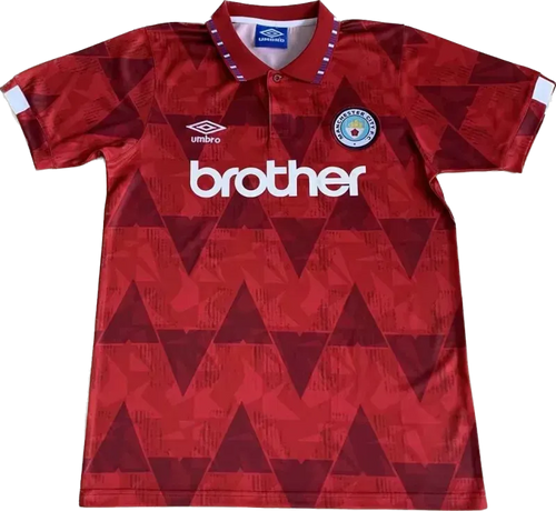 Manchester City 1990/92 Retro Jersey Away