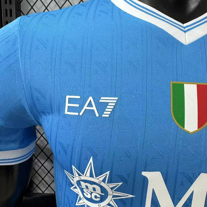 Player Version 25-26 Napoli Home Jersey