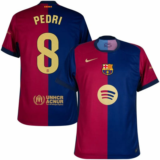 Barcelona Home Pedri 8 Shirt 2024-2025 (La Liga) S-4XL