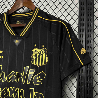 Santos FC commemorative jersey Charlie Bronw Jr Shirt 24-25