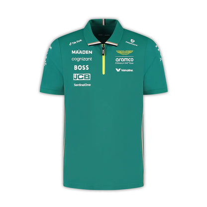 Aston Martin F1 2025 Team Polo Shirt