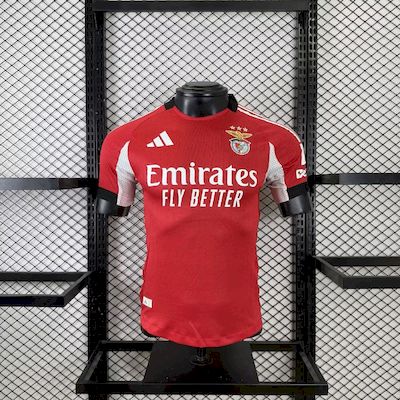 Benfica 2025-26 Home Jersey Player Version