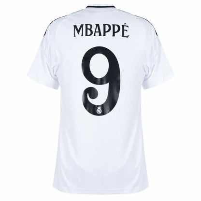 Real Madrid Home Mbappé 9 Shirt 2024-2025 Size：S-4XL