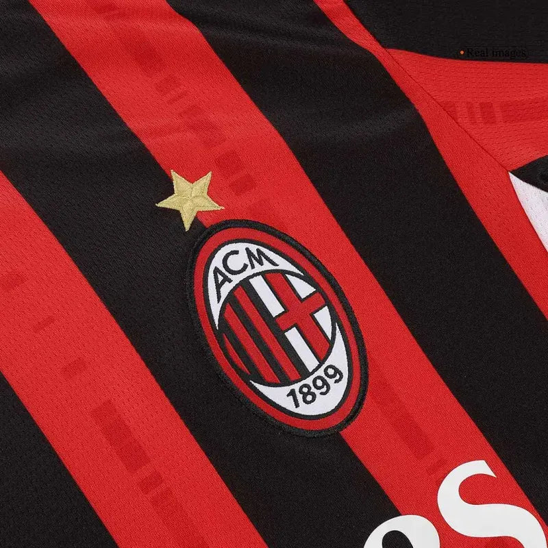 PULISIC 11# 2024-25 AC Milan Home Replica Jersey