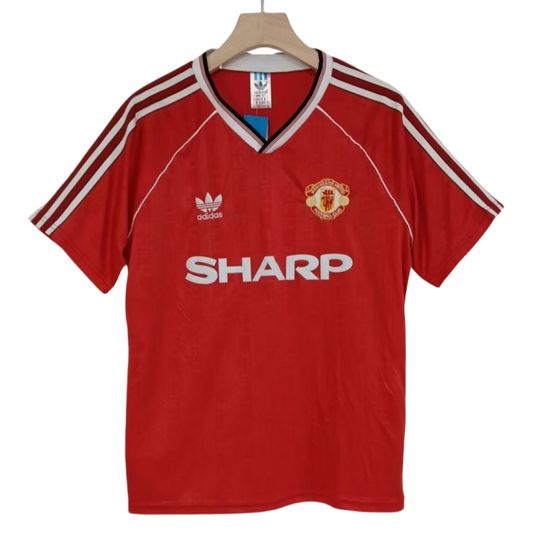 Manchester United Retro Jersey Home Shirt 1988-90