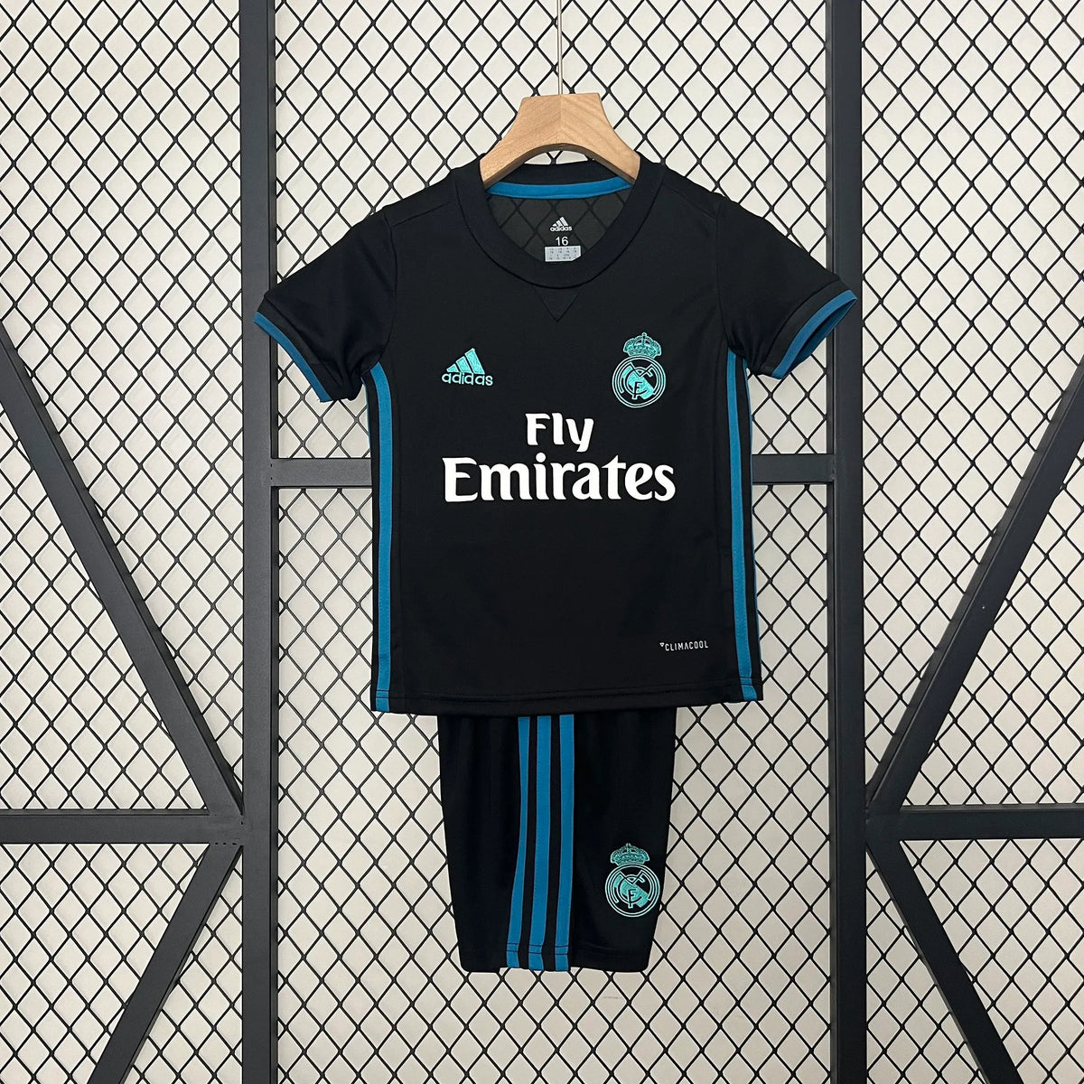 Real Madrid 17-18 Away Retro Kid Kits Youth Apparels Jersey