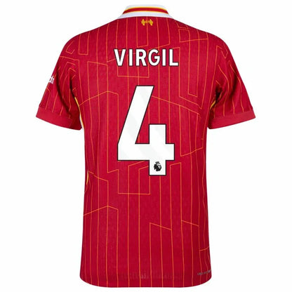 VIRGIL #4 24-25 Liverpool Home Football Jersey