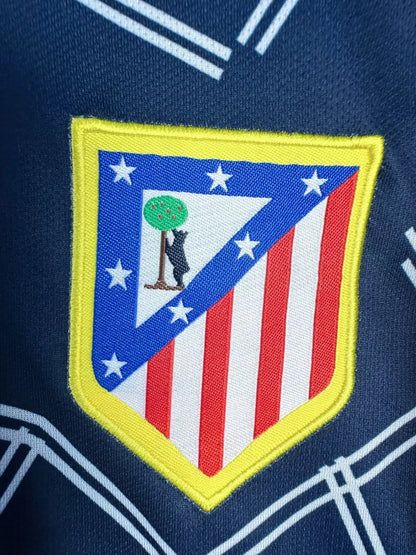 Nike Atletico Madrid Retro Away Soccer Jersey Long Sleeve 2004-05