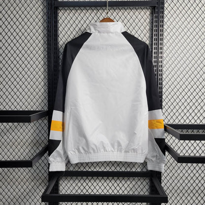 2023/2024 Juventus Windbreaker White Football Shirt