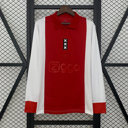 Adidas Ajax Jersey 125th Anniversary Shirt Long Sleeve 25-26