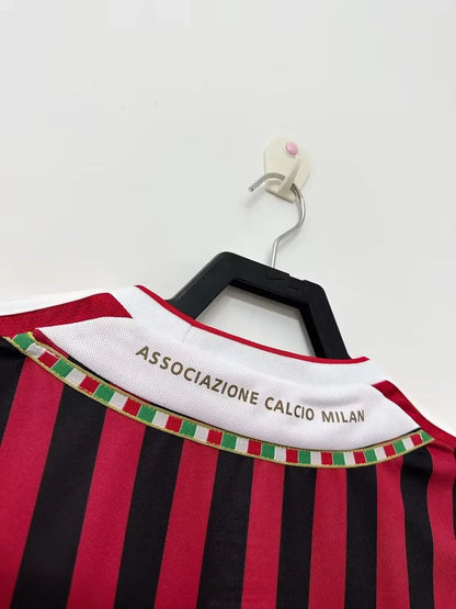 11-12 AC Milan Retro Jersey Home