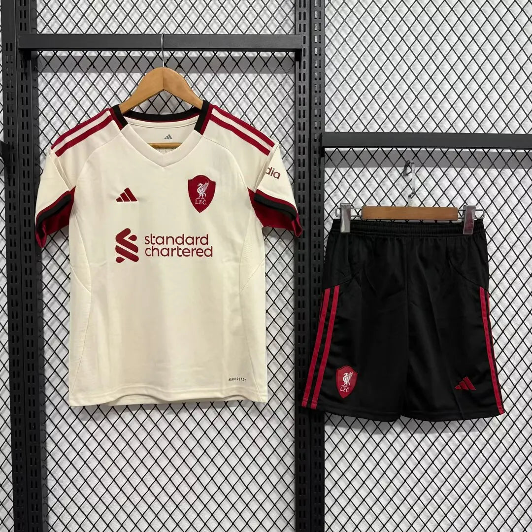 25-26 Kids Liverpool Away Jersey