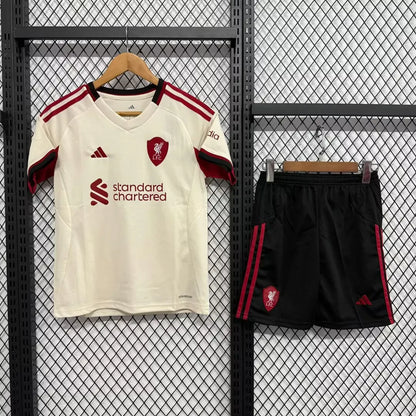 25-26 Kids Liverpool Away Jersey
