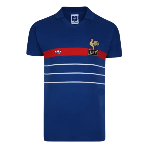 France 1984 Retro Jersey Home