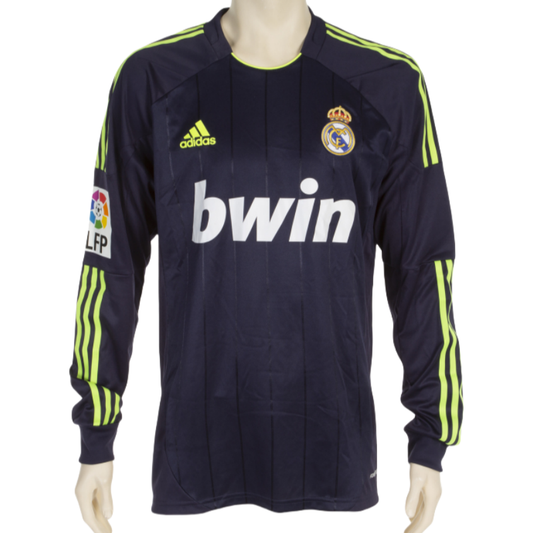 Real Madrid Third Away Retro Jersey Long Sleeve Shirt 12-13