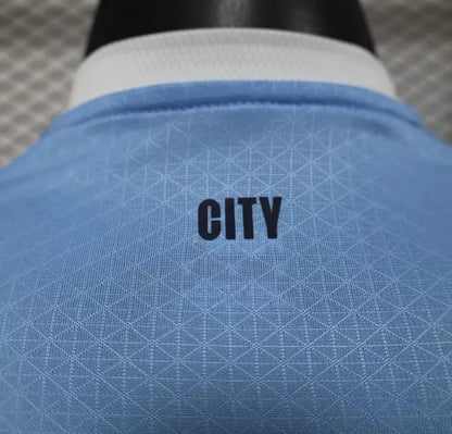 Player Version 25-26 Manchester City Home Long Sleeve Jersey