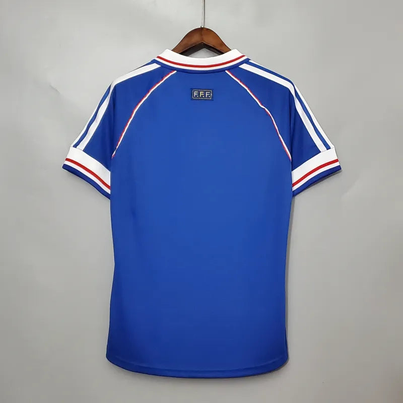 France World Cup 1998 Retro Jersey Home