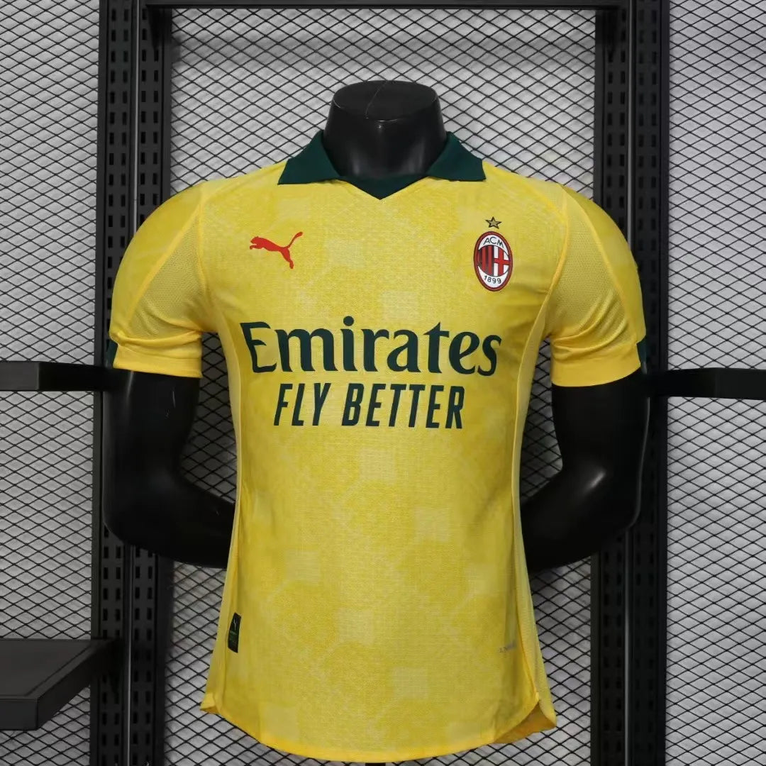 Player Version 25-26 AC Milan Third Yellow Jersey