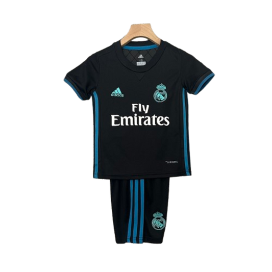 Real Madrid 17-18 Away Retro Kid Kits Youth Apparels Jersey