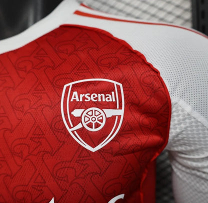 Player Version 25-26 Arsenal Home Long Sleeve Jersey