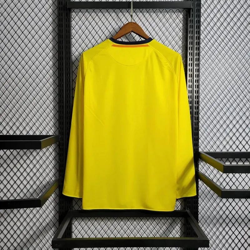 Barcelona UCL Final Retro Away Long Sleeve Jersey 2008-09
