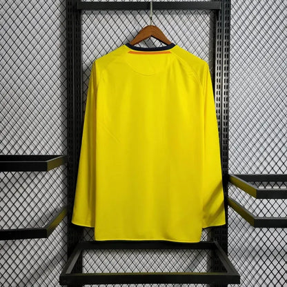 Barcelona UCL Final Retro Away Long Sleeve Jersey 2008-09