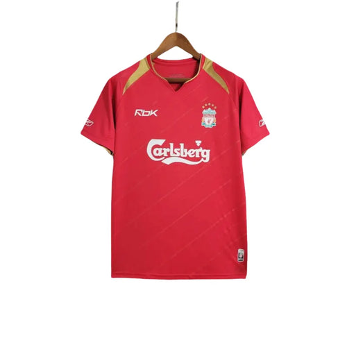 Retro Liverpool Home Football Shirt 2005/2006