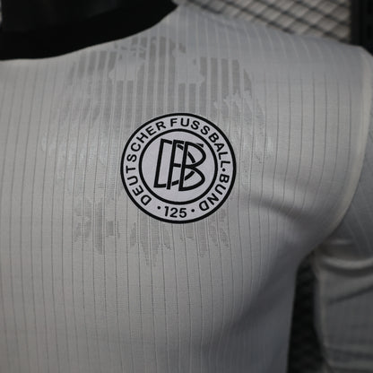 Player Version 2025 Germany Home Long Sleeve 125Th Anniversary Jersey