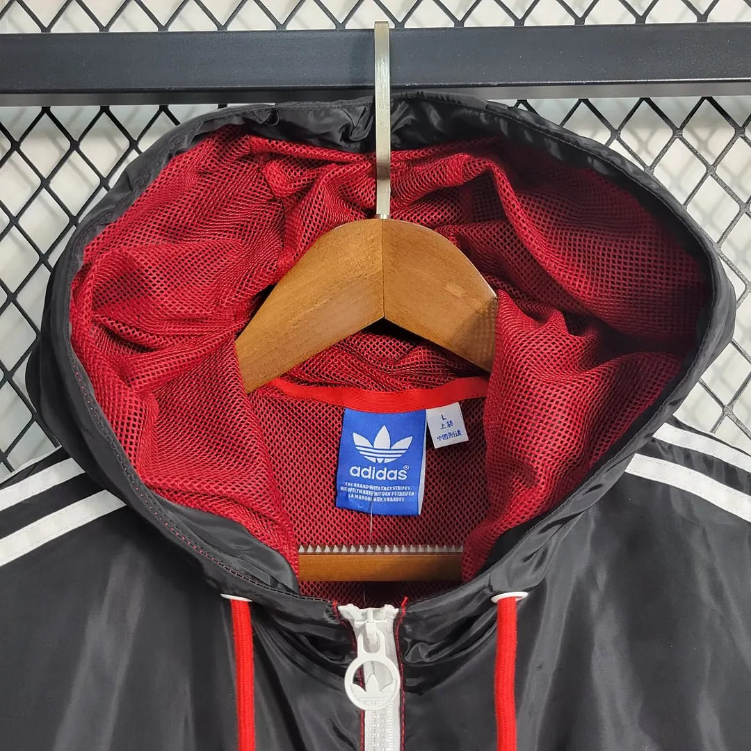2023/2024 Flamengo Windbreaker(Red-Black)Football Shirt