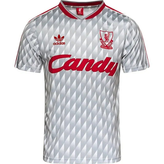 RUSH #9 Liverpool Retro Jersey Away Shirt 1989-91