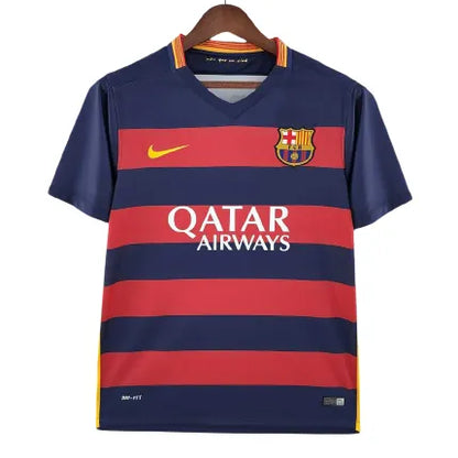 Barcelona #10 MESSI Retro Jersey Home 2015-16