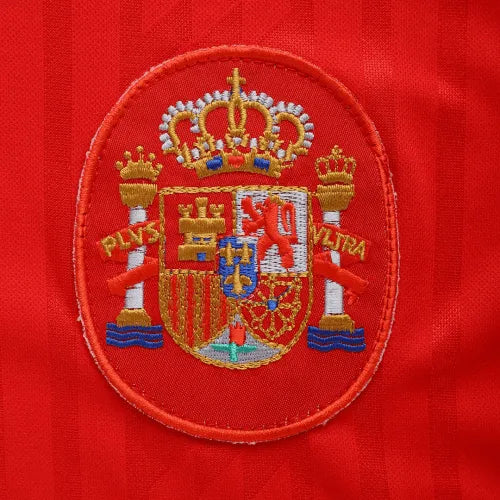 1994 Spain Nation Retro Jersey Home World Cup