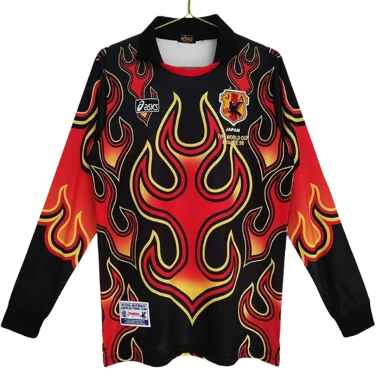 Japan World Cup 1998 Retro Jersey Goalkeeper Long Sleeve
