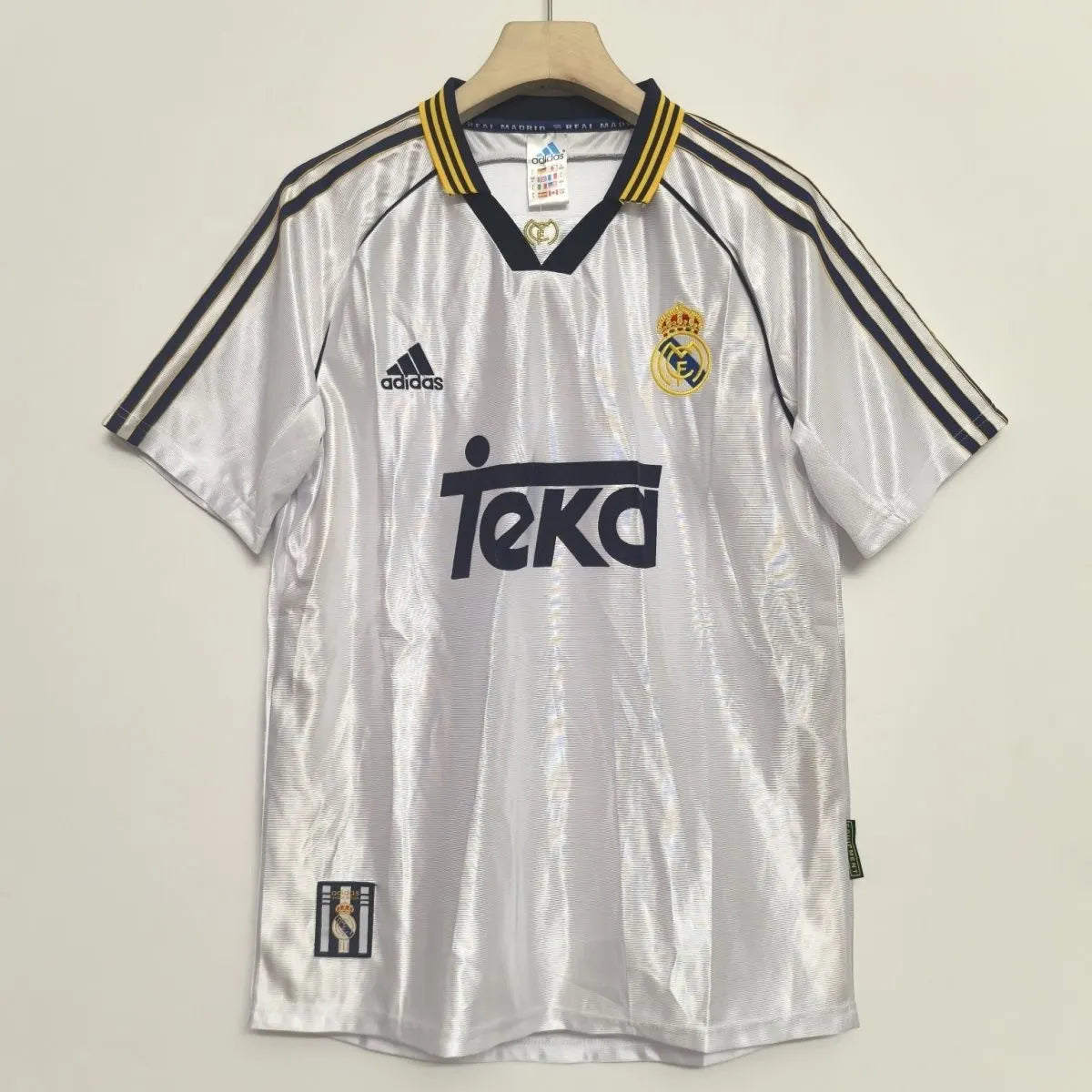Real Madrid Retro Jersey Home Shirt 1998-00