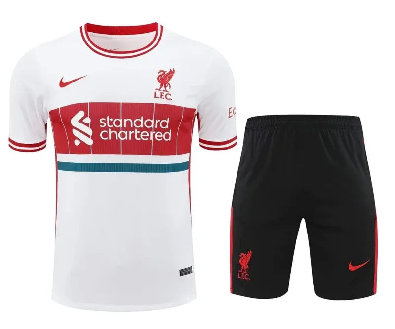 Liverpool Training Wear White Suit Shirt 2024/2025