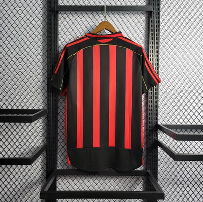 2006-07 AC Milan Ronaldo #99 Maldini #3 Kakà #22 Retro Jersey Home Replica