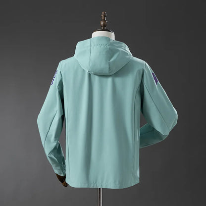 Brazil Windproof Jacket - Light Mint Green