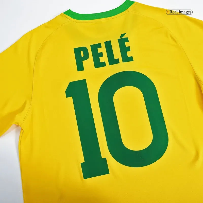 Brazil World Cup 1970 Retro Jersey Home