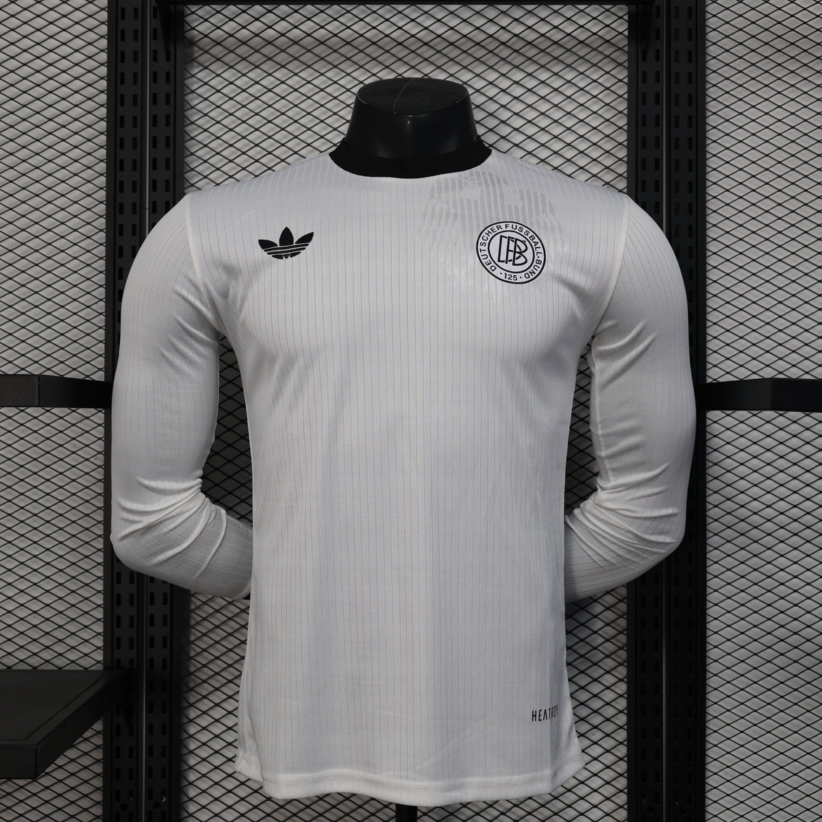 Player Version 2025 Germany Home Long Sleeve 125Th Anniversary Jersey