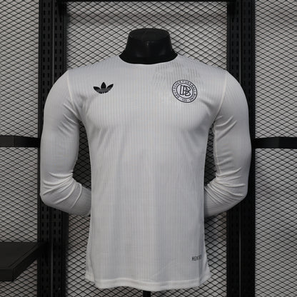 Player Version 2025 Germany Home Long Sleeve 125Th Anniversary Jersey