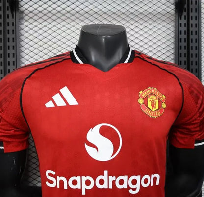Player Version 25-26 Manchester United Home Jersey