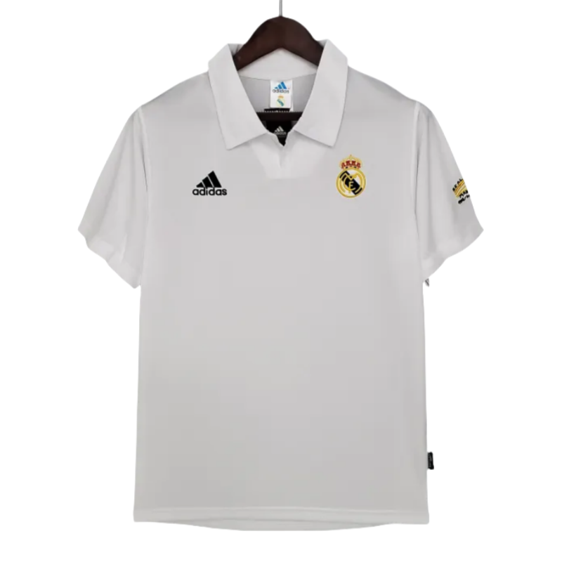 Real Madrid Retro Jersey Centenary Home Shirt 2002-03