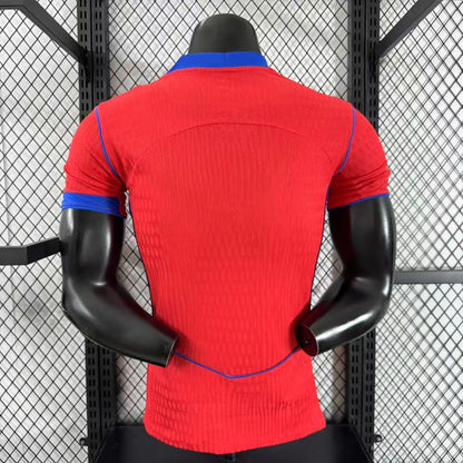 Player Version 25-26 PSG Third Red Jersey
