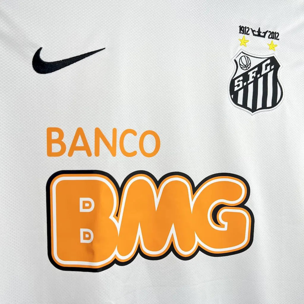 Santos FC Retro Jersey Home Long Sleeves 2012-13