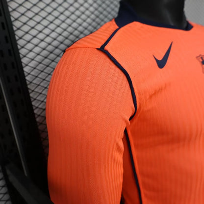 Player Version 25-26 Barcelona Third Long Sleeve Jersey