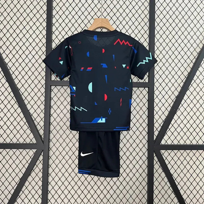 2024 Portugal Grey Training Kid Kits Youth Apparels Sport Jersey